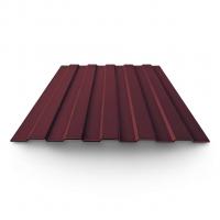 Профнастил окрашенный 0.4x1150x2000 RAL 3005 ширина 1200 мм