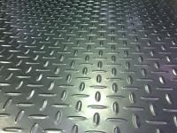 Лист рифленый оцинкованный 0.8х1250х2500 мм чечевица