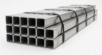 Трубы нерж. электросварные ЭСВ квадратные 80x1.5 имп шлиф