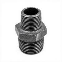 Ниппель переходной чугун оц Ду 20х15 (3/4"х1/2") НР