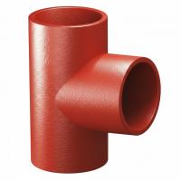 Тройник SML Ду 50х50х88гр чугун б/растр