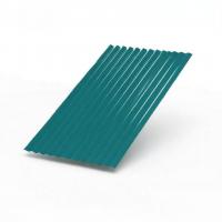 Профнастил окрашенный 0.5x1150x2000 RAL 5021 ширина 1200 мм