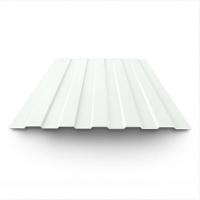 Профнастил окрашенный 0.4x1150x2000 RAL 9003 ширина 1200 мм