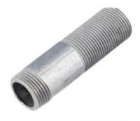 Сгон стальной укороч оцинк Ду15 L=100мм из труб по ГОСТ 3262-75