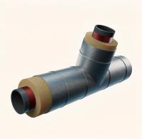 Тройник 76x3.5 - 45x3.5 09Г2С ГОСТ 8732-78 ППУ ПЭ - ЗМКВ