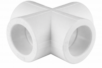 Крестовина PP-R белая внутренняя пайка Дн 20 VALFEX 10118020