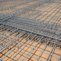 Плоский арматурный каркас контактная сварка К1-Кт А500С карта 100х400 мм