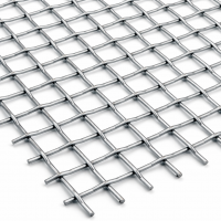 Сетка тканая оцинкованная 2х2мм, d 0,5мм ГОСТ 3826-82