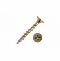 Саморез ГКЛ к дереву 3.5x16 желтый цинк