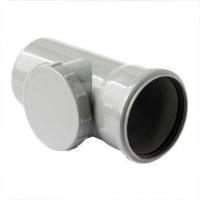 Ревизия PP-H с крышкой серая Дн 50 б/нап в/к VALFEX 20103050