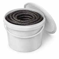 Каболка с пропиткой d 6-8мм универсальная ведро 20 кг