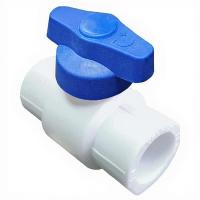 Кран PP-R шаровой син внутренняя пайка Дн 25 бабочка VALFEX 20255025B