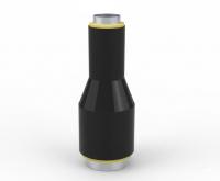 Переход 76х3.5 - 57х3.5 Ст10-20 ГОСТ 10704-91/10705-80 ППУ ПЭ