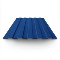 Профнастил окрашенный 0.4x1150x2000 RAL 5005 ширина 1200 мм