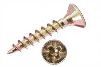 Саморез универсальный 2.5x10 желтый цинк PZ