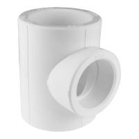 Тройник PP-R белый внутренняя пайка Дн 32 VALFEX 10111032