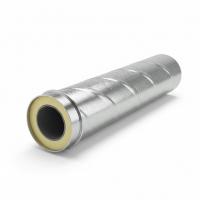 Труба ППУ ОЦ с металлической заглушкой изоляции Ст17Г1С-У 1020x10