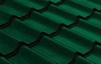 Металлочерепица суперкласск 0.5 мм полиэстер RAL 6005 зеленый мох