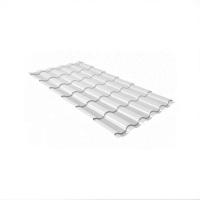 Металлочерепица суперкласск 0.5 мм полиэстер RAL 9003 сигнальный белый