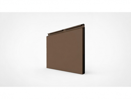 Металлокассета закрытого типа с порошковым покрытием 1.2 мм RAL 7024 мокрый асфальт