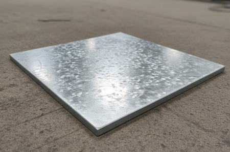 Пластина оцинкованная квадратная 150х150х18 мм 08пс