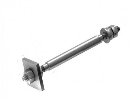 Болт фундаментный с анкерной плитой 2.2. М64х2500