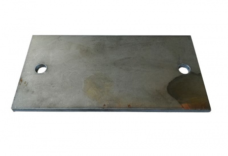 Пластина прямоугольная с отверстиями 100х450х25 мм ст1-3