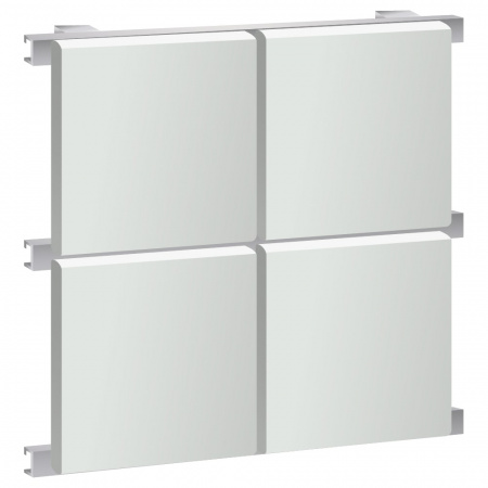 Металлокассета алюминий 2 1410х2000 RAL закрытого фасадного типа