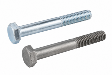 Болт с неполной резьбой 20x180 к.п.8.8 оцинк. ГОСТ 7798-70 (7805-70)