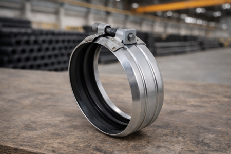 Хомут стальной SML CV Ду 150 FP PREIS