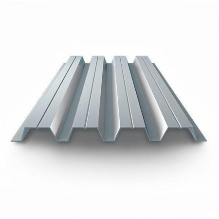 Профнастил оцинкованный 0.7x750x6000 цинк ширина 805 мм