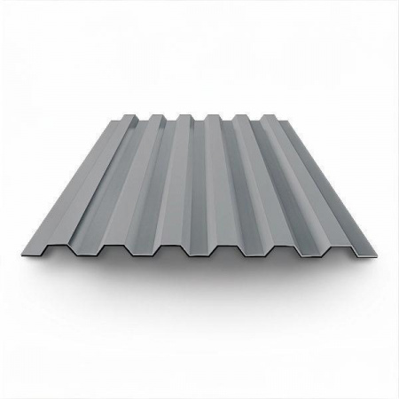 Профнастил окрашенный 0.4x1100x2000 RAL 7004 Россия